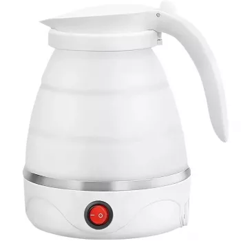 Chaleira de viagem elétrica dobrável portátil Black Forest 0,6 l 600 W