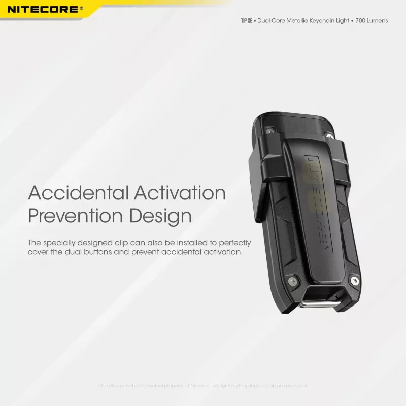 Lanterna de mão LED Nitecore TIP SE preto