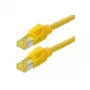 Cabo patch Ethernet Tecline 78001Y amarelo