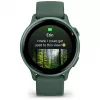 Smartwatch GARMIN vívoactive 6 – relógio desportivo, caixa de alumínio/polímero de 42 mm, AMOLED 1,2 polegadas, GPS, 5 ATM, HR ótico, SpO2, 8 GB, verde