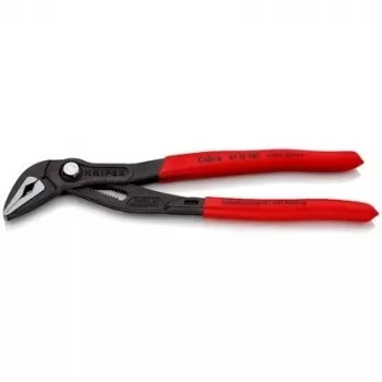 Alicate de bomba de água ajustável Knipex Cobra ES 87 51 250 — abertura 250 mm