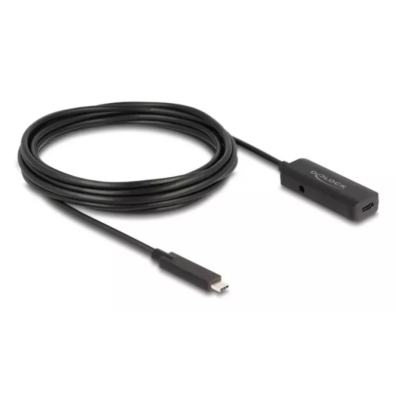 Cabo USB DeLOCK 80028 5 m USB-C preto