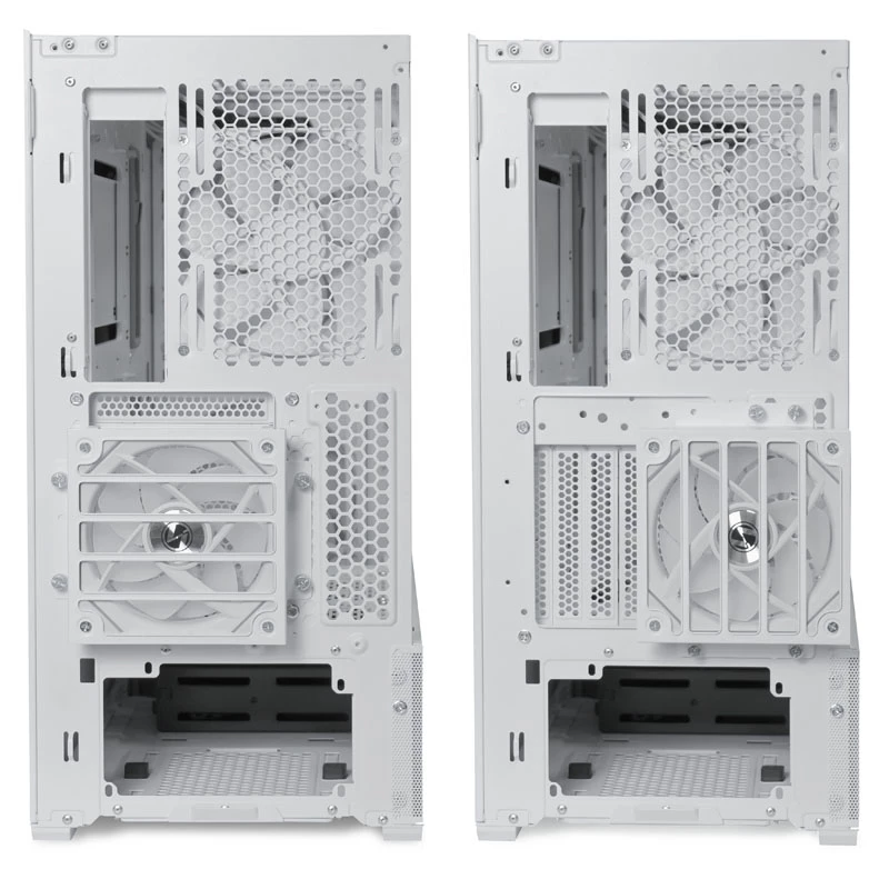 Lian Li Lancool 216 Midi-Tower transparente, branco