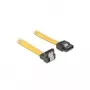 Cabo SATA DeLOCK 82490 0,7 m amarelo
