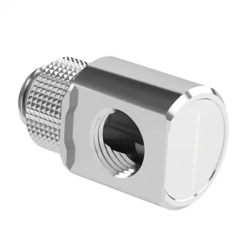 Adaptador rotativo 90° Barrow G1/4 macho para G1/4 fêmea, prateado, modelo FBWT90-MR s