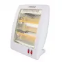 Aquecedor elétrico de quartzo ESPERANZA EHH010 400W/800W, branco, cabo de 1,2 m, botões, termostato ajustável
