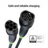 Cabo de carregamento Green Cell EVKABGC03 — Tipo 2, 5 m, 11 kW, para veículos elétricos