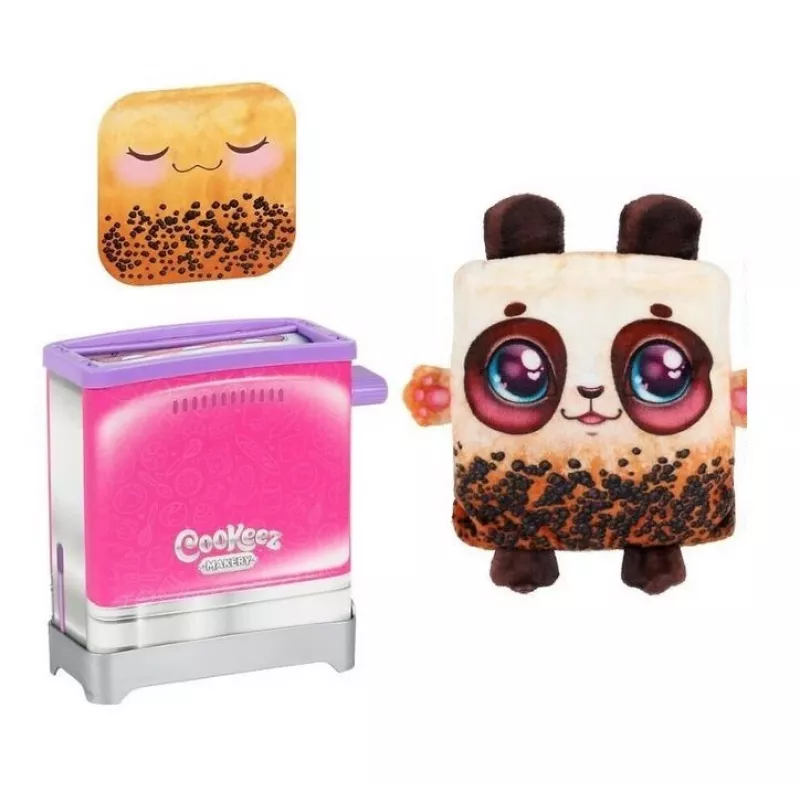 Peluche com aroma Toast Cookeez Makery brinquedo da Cobi MO-23522, peluche com aroma