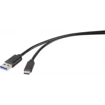 Renkforce RF-4536472 Cabo USB 0,3 m USB 3.2 Gen 2 (3.1 Gen 2) USB A USB C Preto (RF-4536472)
