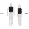Mochila de lazer DICOTA D32116-RPET Preto Poliéster rPET