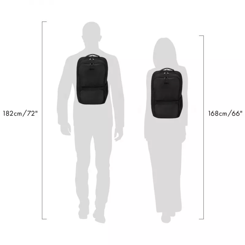 Mochila de lazer DICOTA D32116-RPET Preto Poliéster rPET
