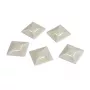 Suportes para abraçadeiras LogiLink, base adesiva 40 x 40 mm para abraçadeiras, suporte de abraçadeiras: 14,3 x 2,7 - 1 unid. (KAB0045)