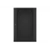 Armário rack de parede LANBERG WF01-6618-10B, 18U, 600×600×907 mm, preto, 60 kg