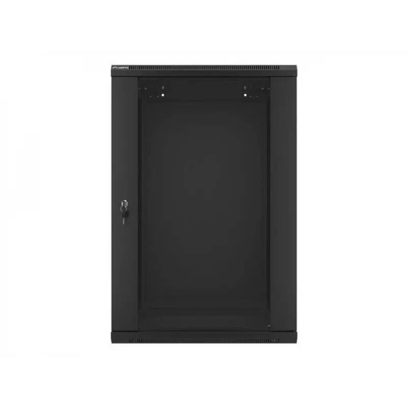 Armário rack de parede LANBERG WF01-6618-10B, 18U, 600×600×907 mm, preto, 60 kg