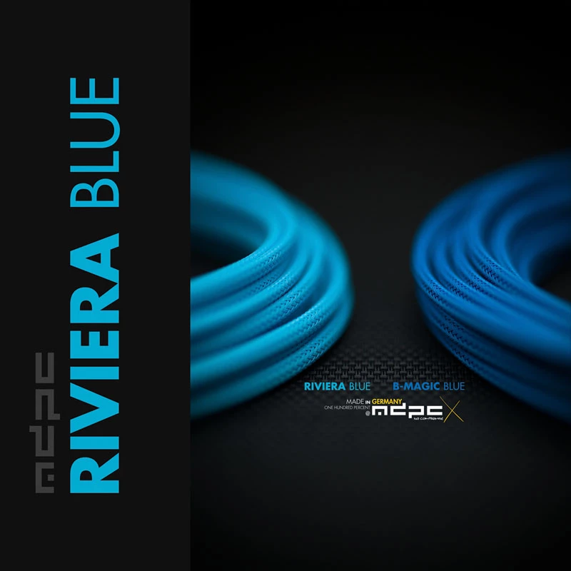 Manga MDPC-X Medium - Riviera azul UV, 1 m