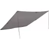 Toldo High Peak 10034, cinzento Poliéster, cobertura exterior e base