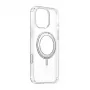 Capa magnética Baseus SkyRing 360° para iPhone 16 Pro – transparente, anel magnético 360°