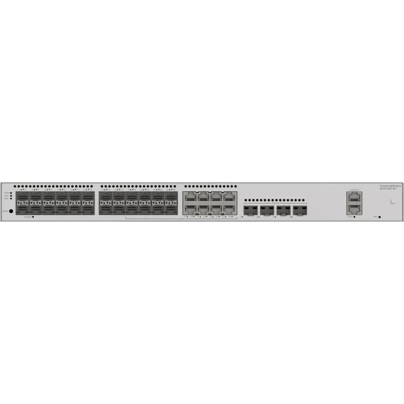 Huawei S310-24ST4X switch ótico, 8x Combo ETH, 4x SFP+ 24x SFP (8x Combo ETH), 4x SFP+