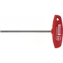 Wiha 00913 chave sextavada com cabo em T, niquelada, 4 x 150 mm