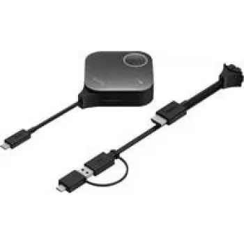 Transmissor de sinal digital BenQ Instashow VS25 — preto, 123×123×49 mm