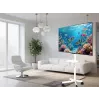 Suporte de chão para TV Gembird com rodas para 32–55 polegadas, branco, VESA 100x100–400x400, 30 kg