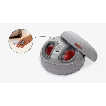 Massajador de pés Shiatsu Beurer FM 120 2 em 1 cinzento — massajador elétrico de pés e tornozelos, rolos Shiatsu, intensidade ajustável