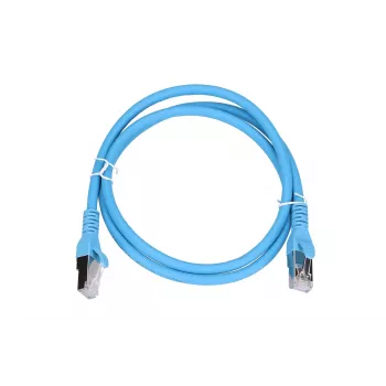 Cabo de patch de rede Extralink Cat.6A RJ-45 Cat6a 1 m azul