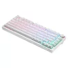 Teclado mecânico sem fios SAVIO PHENIX WHITE, Gateron Red Pro, ABS