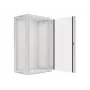 Armário de rede Lanberg WF01-6422-10S 22U montagem na parede cinzento