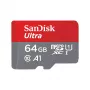 Memória flash SanDisk 64 GB MicroSDHC UHS-I SDSQUNR-064G-GN6TA