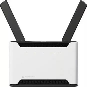 Router WLAN | MIKROTIK | Chateau LTE7 ax | Wi-Fi 6 (802.11ax) | Ranhura para cartão SIM Sim | 3G Sim | 4 portas LAN | Porta USB Sim | G+5HAXD2HAXD-TC&R11E-LTE7