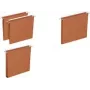 Pasta suspensa Elba DEFI FLEX 15 mm gaveta, laranja papel kraft 230 g/m²