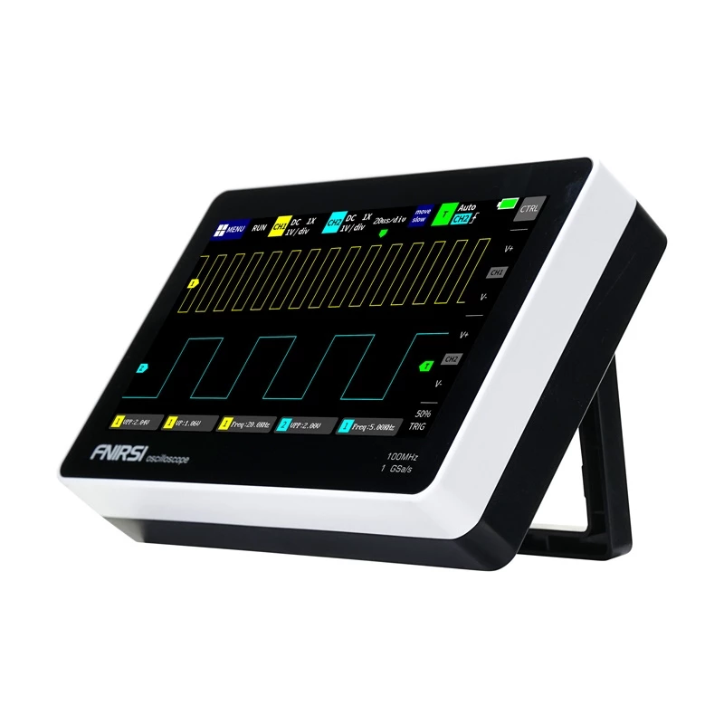 Osciloscópio tablet portátil FNIRSI 1013D 7