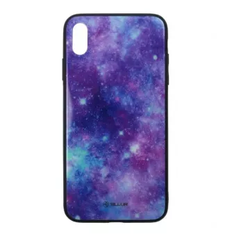 Película de vidro Tellur Cover Glass print para iPhone XS Max com impressão de universo