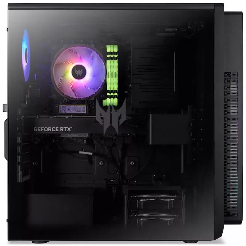Desktop Acer Predator PO5-660 — Intel Core Ultra 7 265F, 64 GB DDR5, 4 TB SSD, NVIDIA GeForce RTX 5080, Windows 11 Home