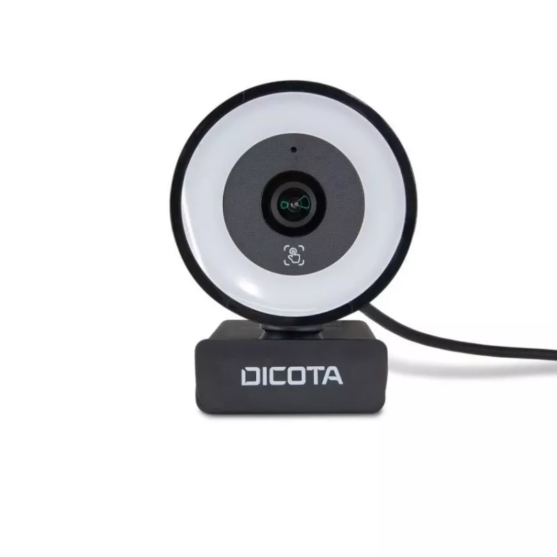 Webcam DICOTA D32066 5 MP 2592 x 1944 píxeis USB 2.0 preta