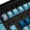 Conjunto de teclas Traitors YUKI ONNA (layout UK) – teclas com tema de designer para teclados mecânicos