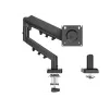 Suporte de monitor TRACER Pivot Master TRAUCH47659 — altura ajustável, inclinável/rotativo, VESA 100×100, até 9 kg, para ecrãs de 13–32 polegadas, montagem em secretária, preto