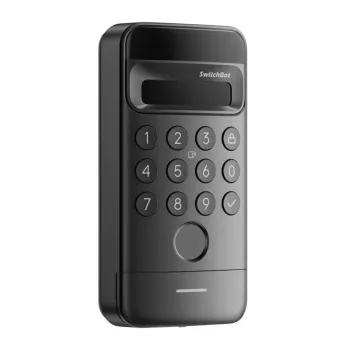 Fechadura com teclado SwitchBot W7300500 reconhecimento facial — fechadura inteligente com teclado e Face ID