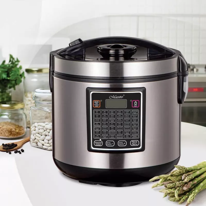 Multicozinheiro Maestro MR-793 5 L, 900 W, aço inoxidável/preto, 42 programas automáticos, 40–160 °C