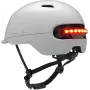 Capacete aberto Livall C20 branco construção de casco rígido