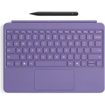 Teclado para Microsoft Surface Pro 12 polegadas Violeta com suporte para caneta fina — Microsoft EP2-33089