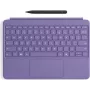 Teclado para Microsoft Surface Pro 12 polegadas Violeta com suporte para caneta fina — Microsoft EP2-33089