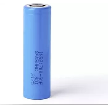 Bateria recarregável especial Samsung INR21700-50E 21700 flat top Li-Ion 3,6 V 4900 mAh (INR2170050E)
