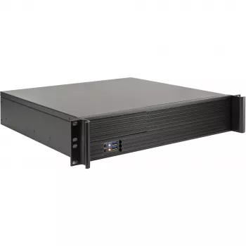 Rack de servidor Inter-Tech 2U-K-240L Preto