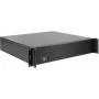 Inter-Tech 2U-K-240L chassis de servidor rack 2U para Micro-ATX, preto