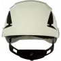 3M X5501V-CE-4 proteção de cabeça de segurança plástico ABS branco
