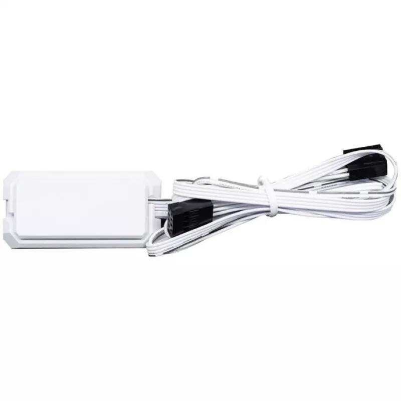 Ventoinha de caixa 120 mm Lian Li 12RTLLCD1W1W ARGB Wireless LCD branco