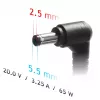 Fonte de alimentação para portátil Akyga AK-ND-17 para Fujitsu Siemens, 65 W, 20 V / 3,25 A, 5,5 x 2,5 mm