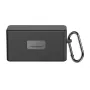 Capa protetora Puluz para DJI Mic 2 PU716B — preto, estojo de armazenamento rígido
